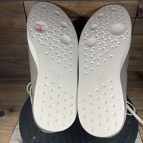 ECCO Men's Size 12-12.5 Street Lite Luxe Brown Everyday Leather Retro Sneakers - Picture 10 of 10